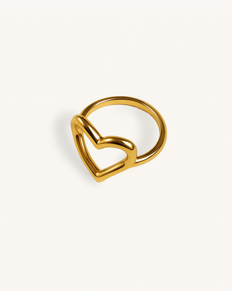 Bold Statement Hart Ring - Aurora - R34