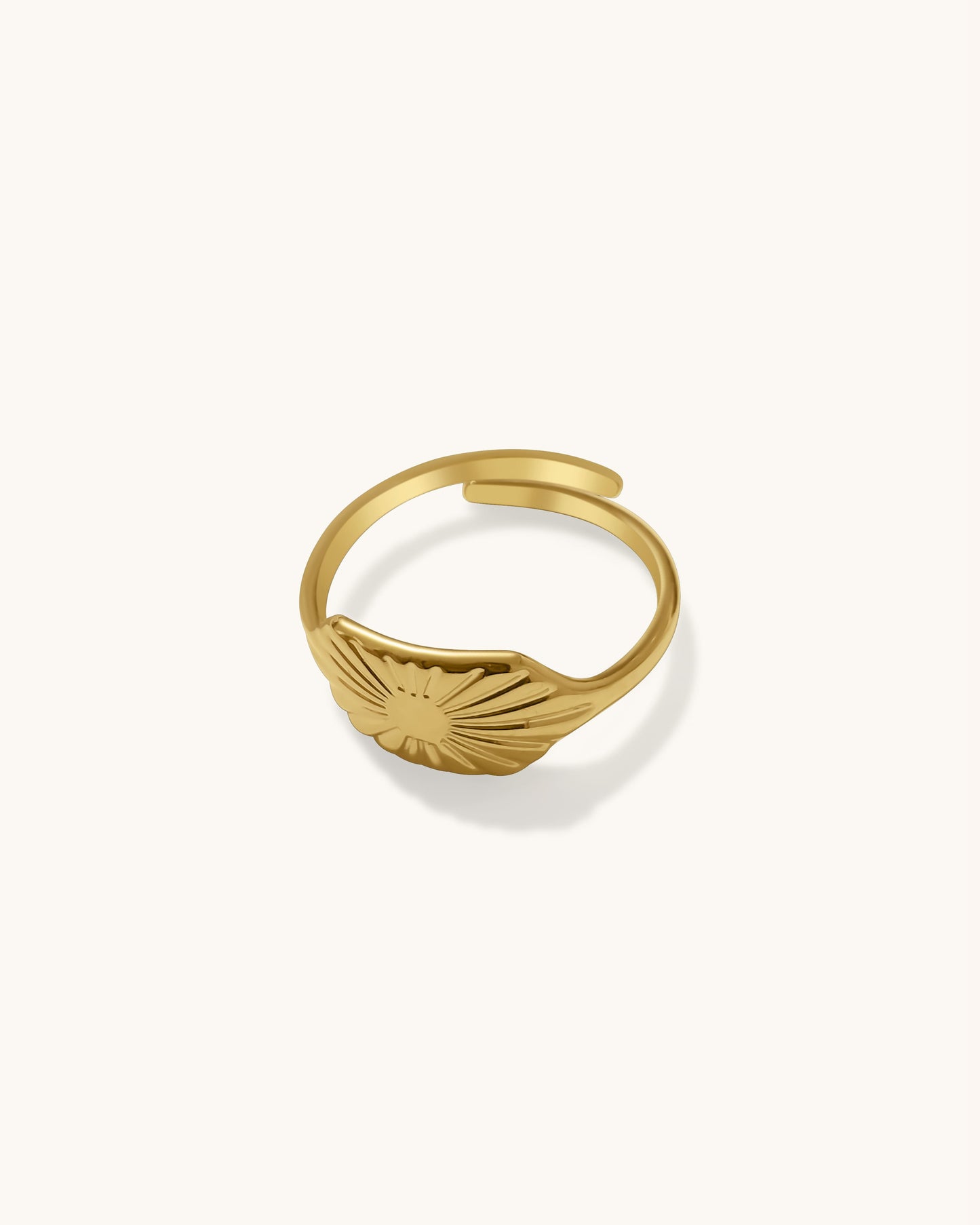 Unique Statement Ring - Adjustable - Jazmin - R51