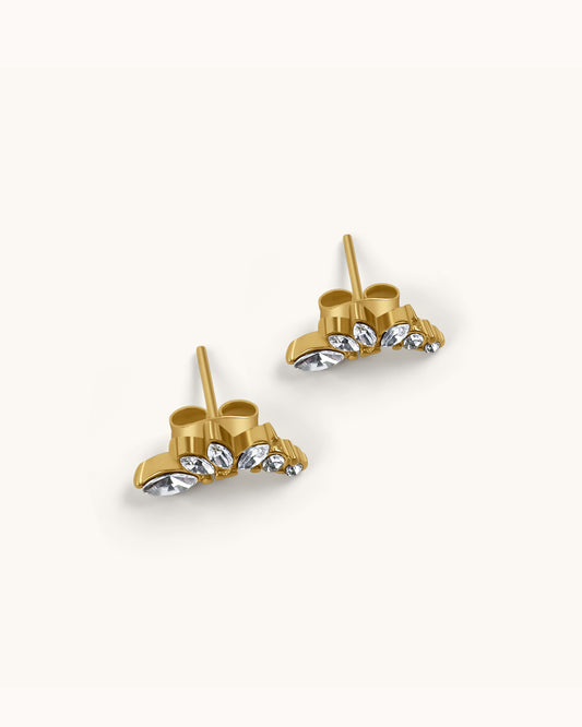 Crystal Studs - Zora