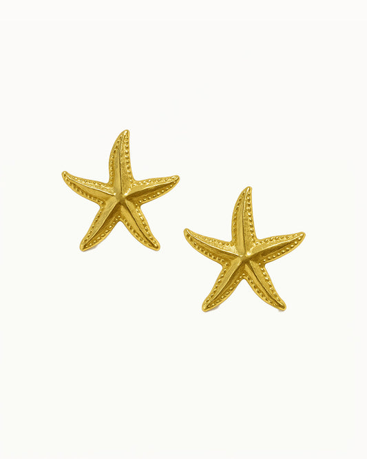 Chunky Starfish Earrings - Indira