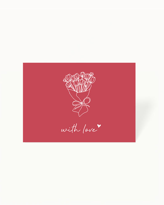 With Love card