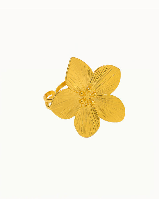 Statement Flower Ring - Rachella - R46