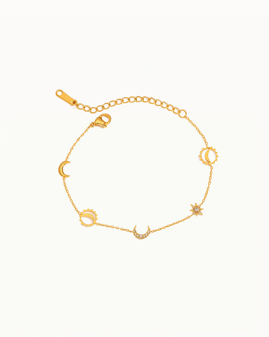 Armband met Maan en Sterren - Gwynne