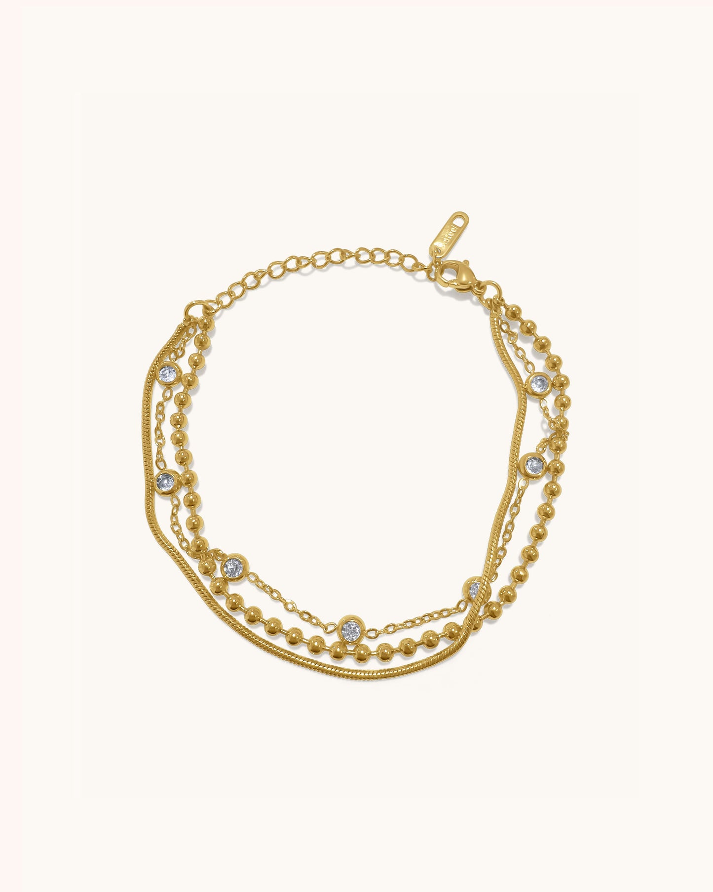 Statement Layered Bracelet - Winona