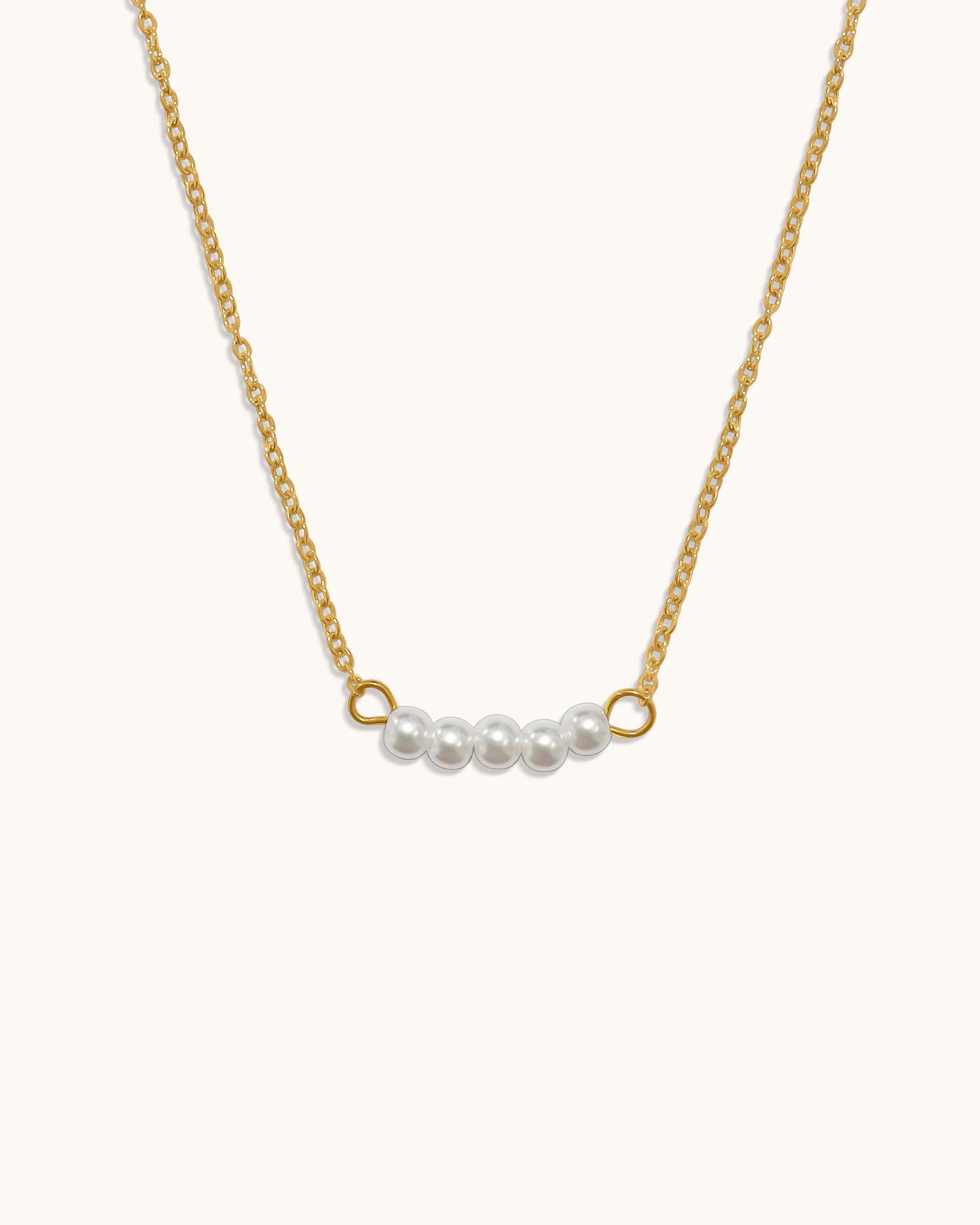 Klassieke Parel Ketting Klein - Denise