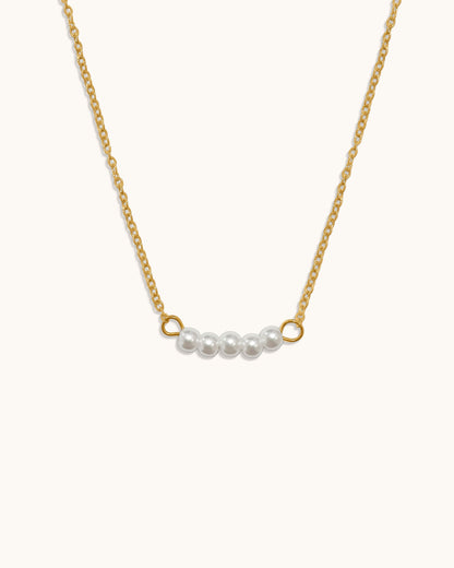 Klassieke Parel Ketting Klein - Denise