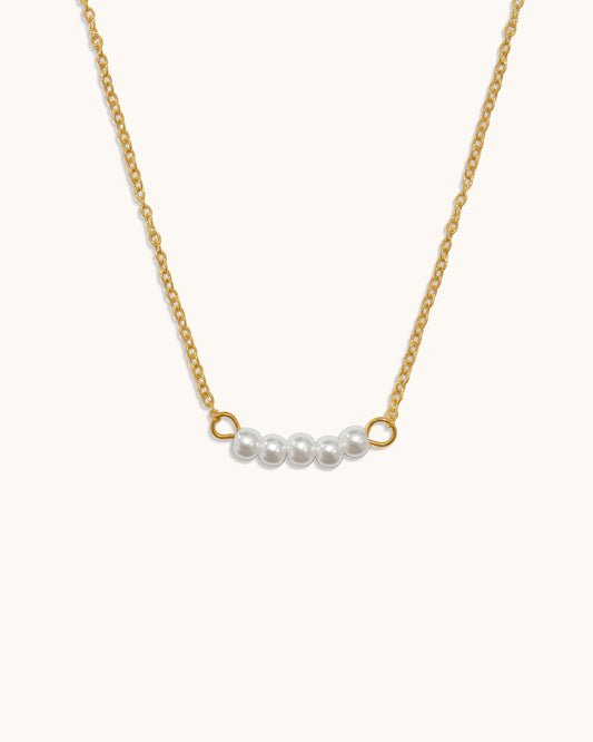 Klassieke Parel Ketting Klein - Denise