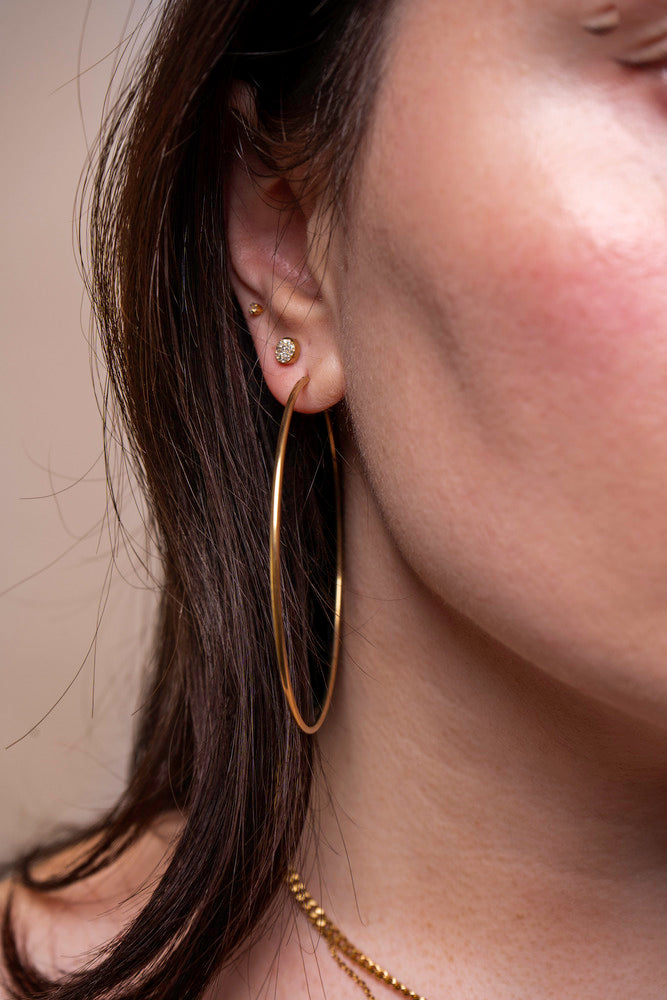 Basic Hoop Oorringen - Yasmine