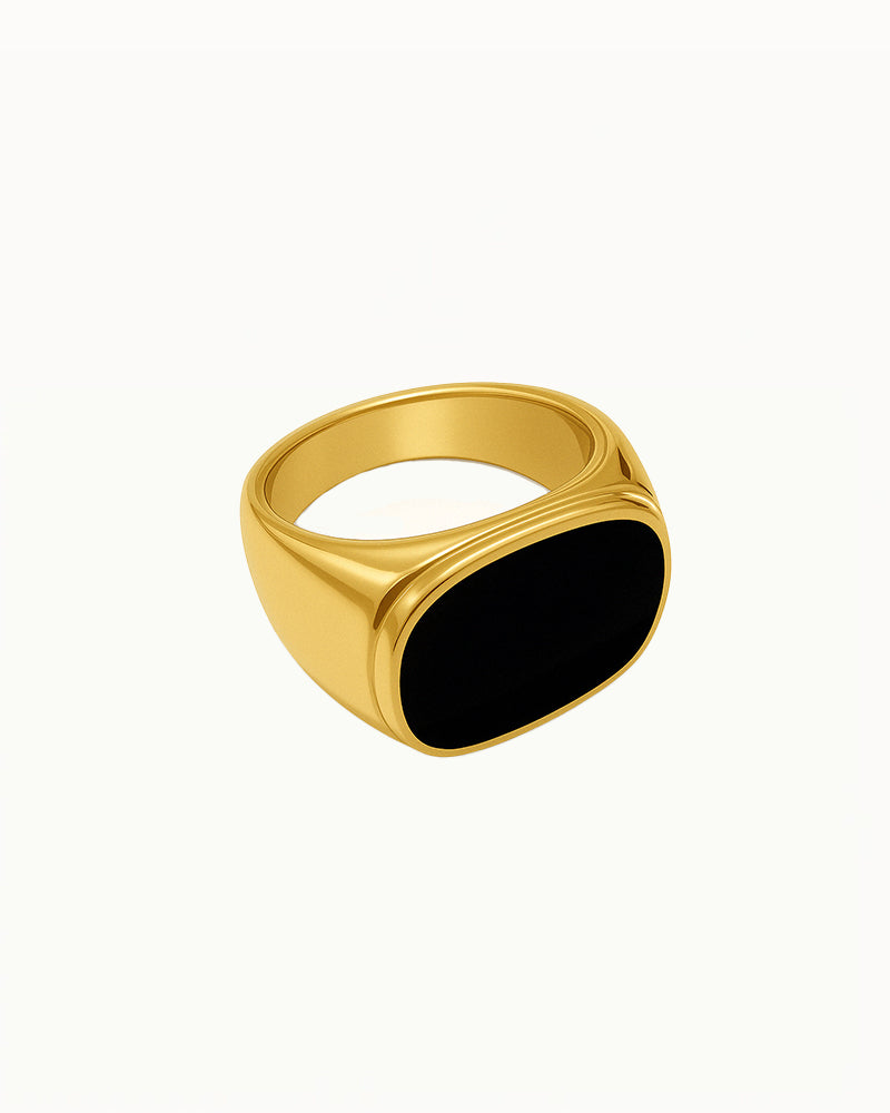 Bold Ring with Stone - June - R23
