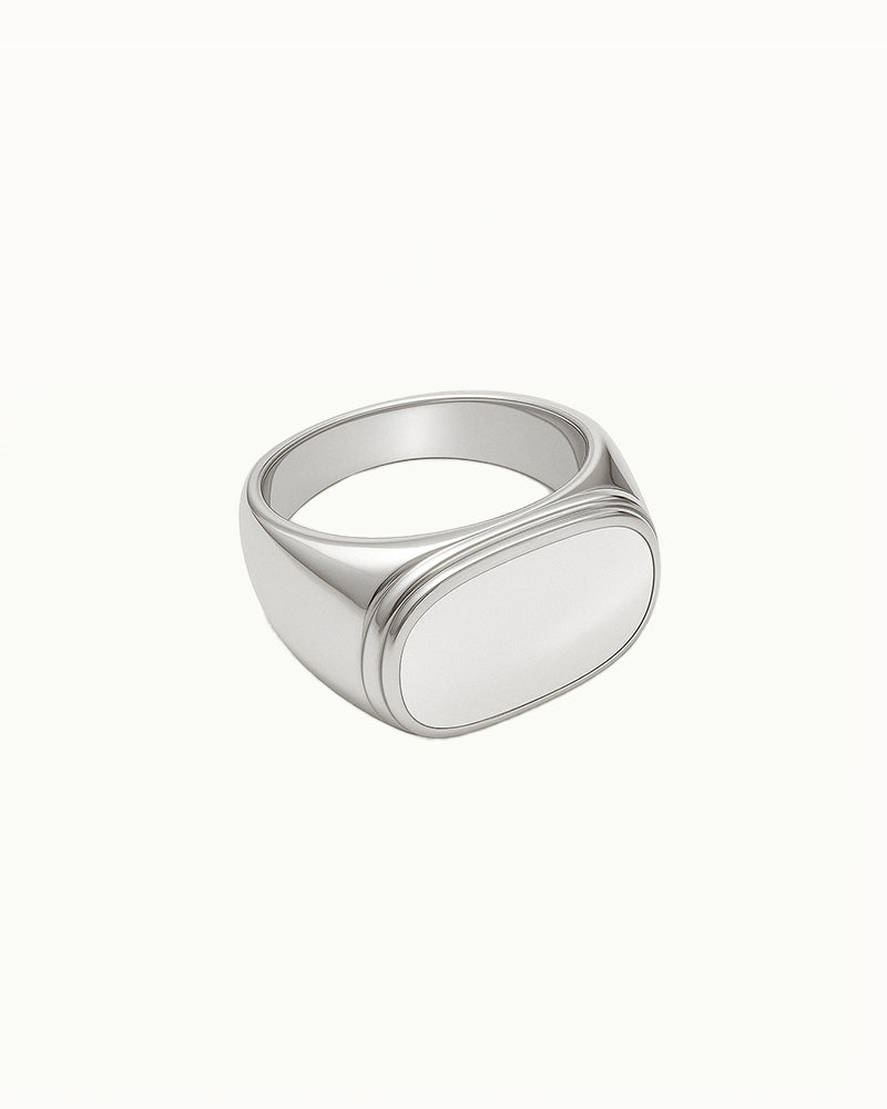 Bold Ring with Stone - June - R23