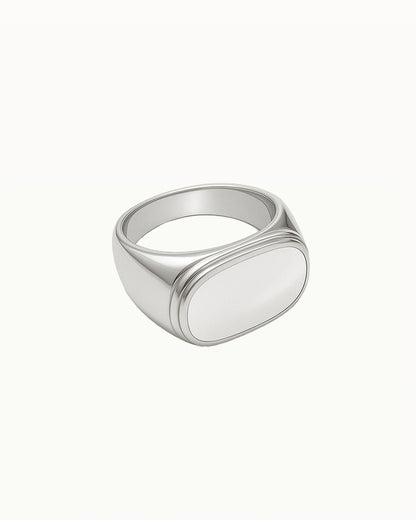Bold Ring with Stone - June - R23