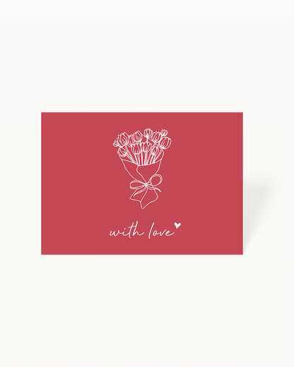 With Love card 
