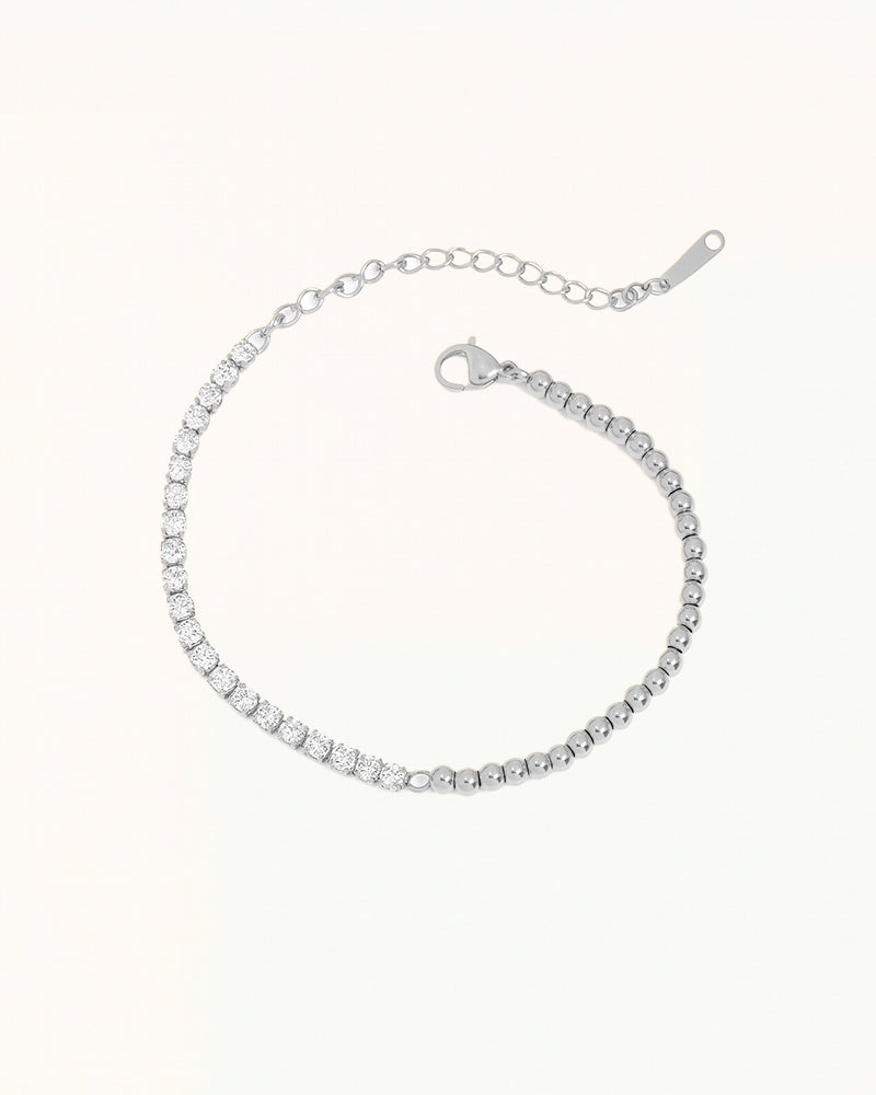 Armband met Kralen en Kristallen - Jianna