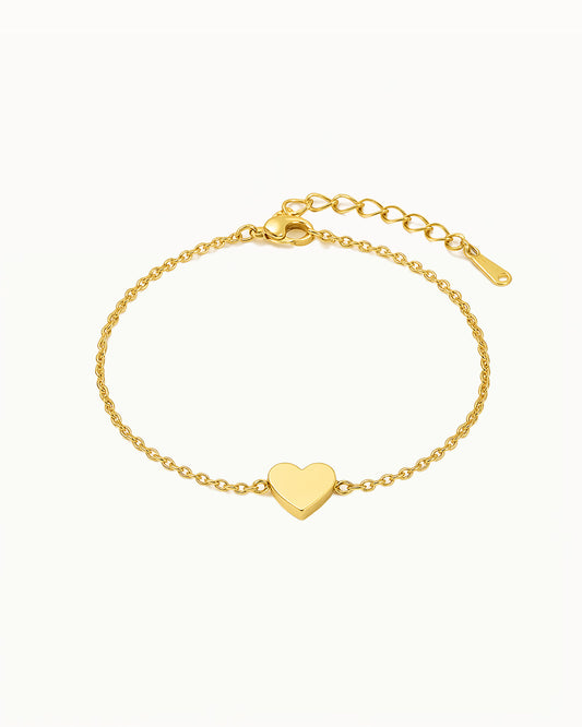 Armband met Hartvormige Bedel - Meysa