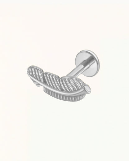 Titanium Veer Piercing - Asha