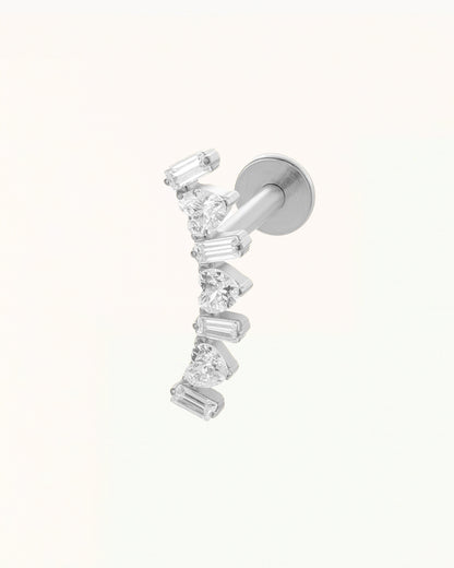 Titanium Ronde Boog Piercing - Seren