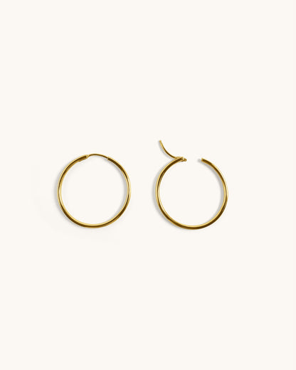 Basic Hoop Oorringen - Yasmine