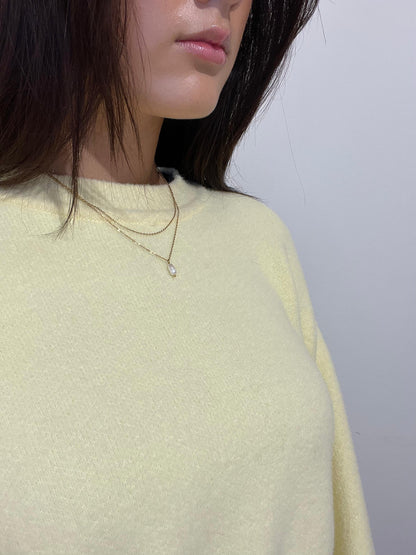 Double Pearl Necklace - Miranda