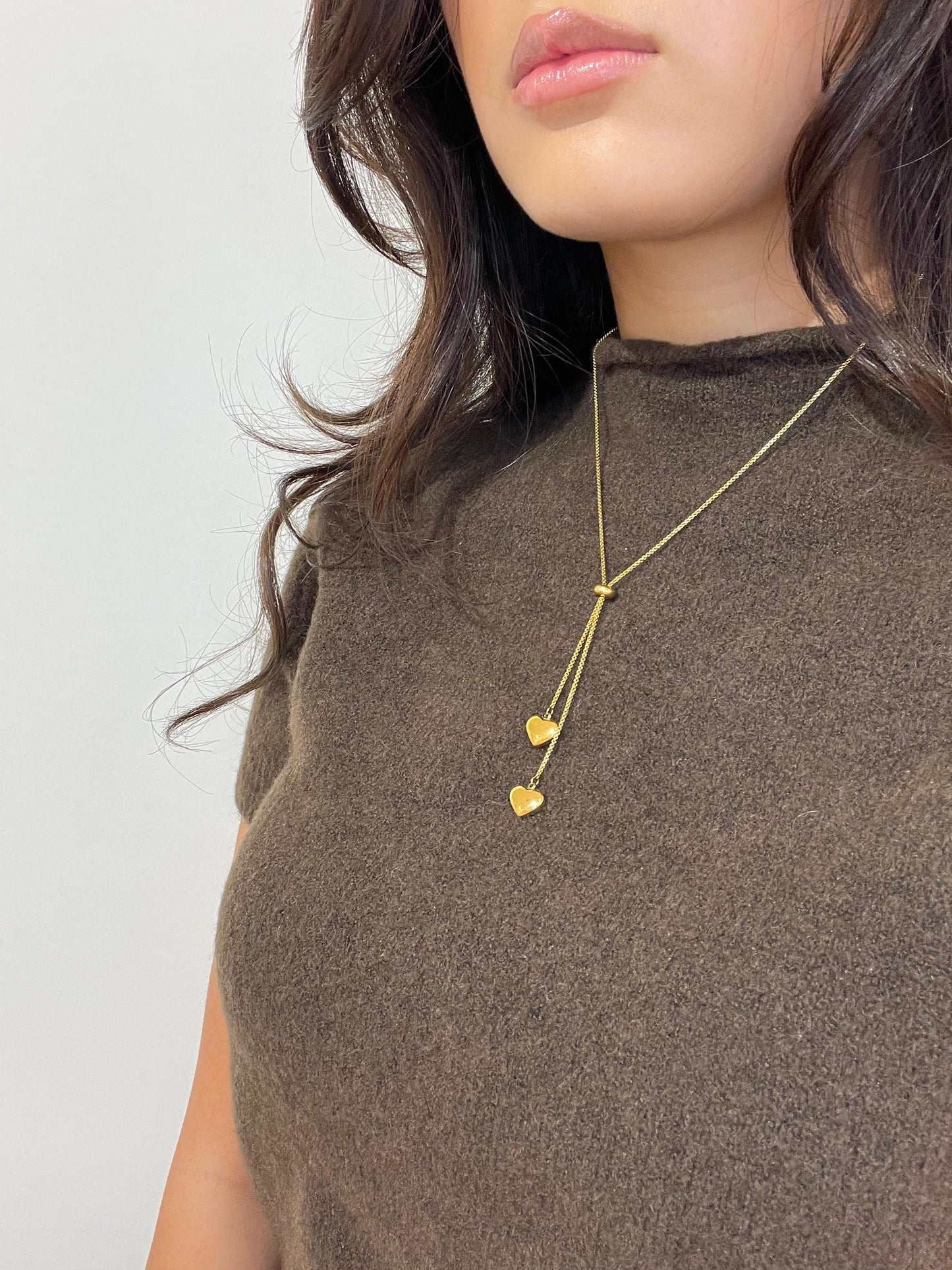 Adjustable Heart Necklace - Quincy